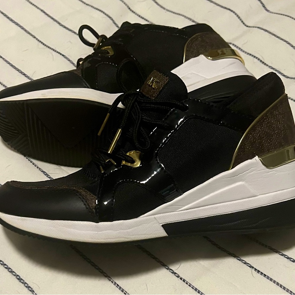 Michael Kors Wedge Tennis Shoes